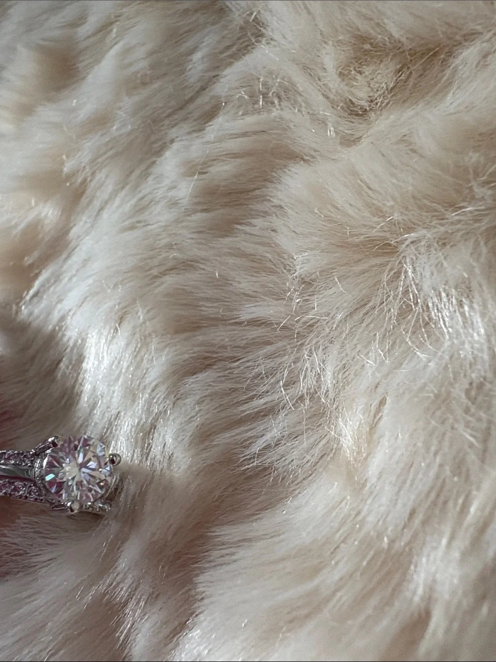 Moissanite Ring